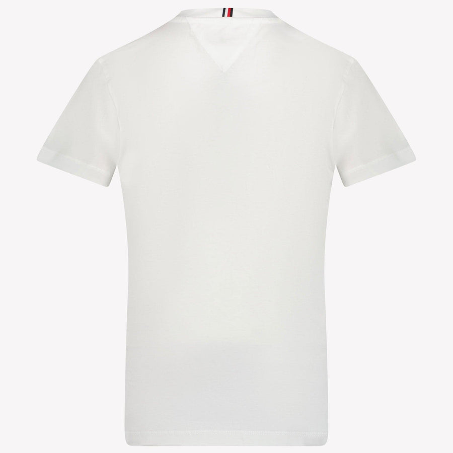 Tommy Hilfiger Kinder Jongens T-Shirt Wit