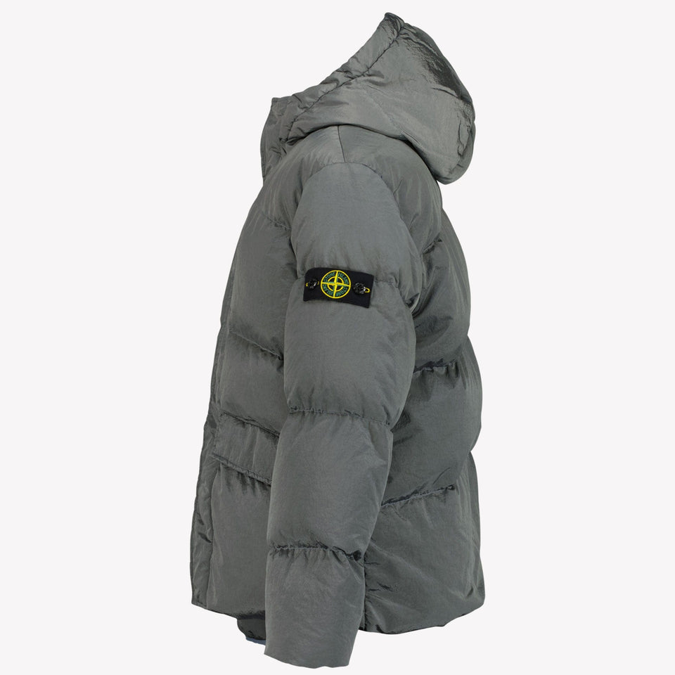 Stone Island Jongens Jas Donker Grijs