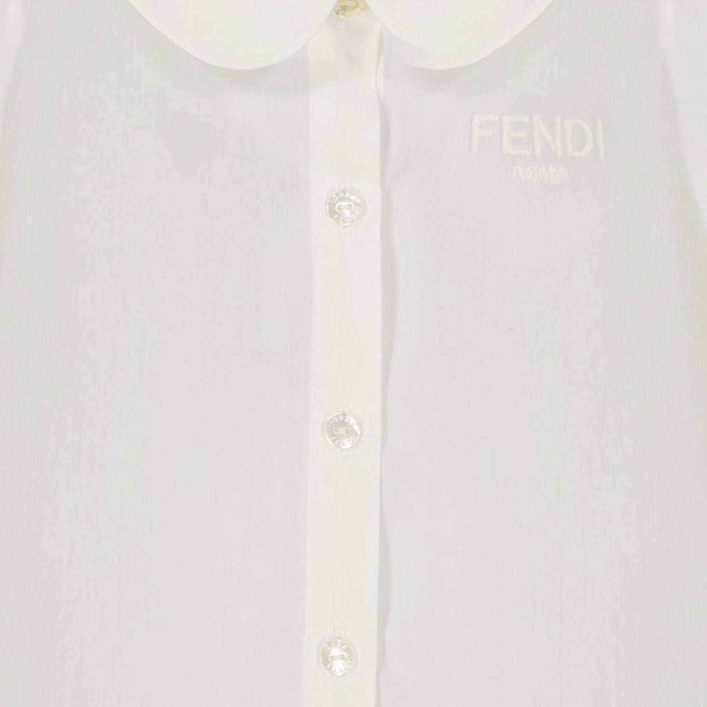Fendi Baby Meisjes Blouse Wit