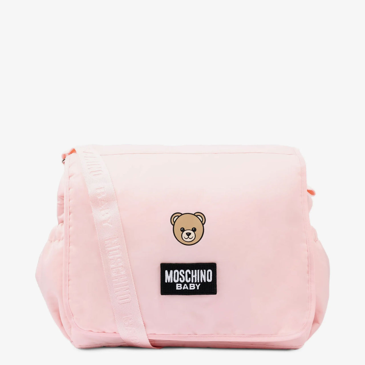 Moschino Baby Girls Diaper Bag In Light Pink