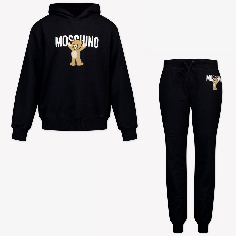 Moschino Kids Unisex Tracksuit  Black