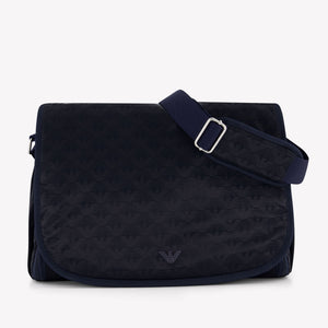 Armani Baby Boys Diaper Bag  Navy