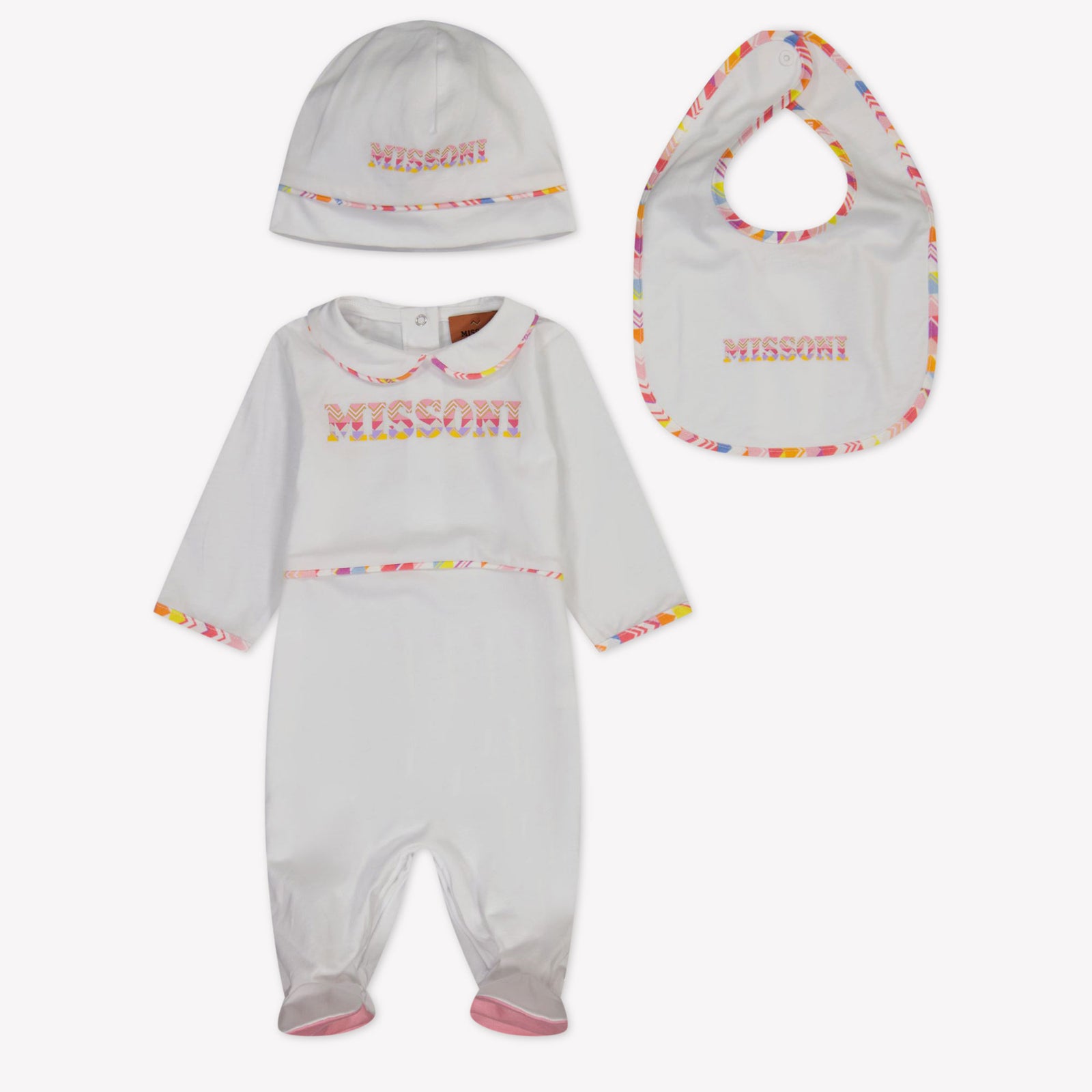 Missoni Baby Girls Boxg Suit  White