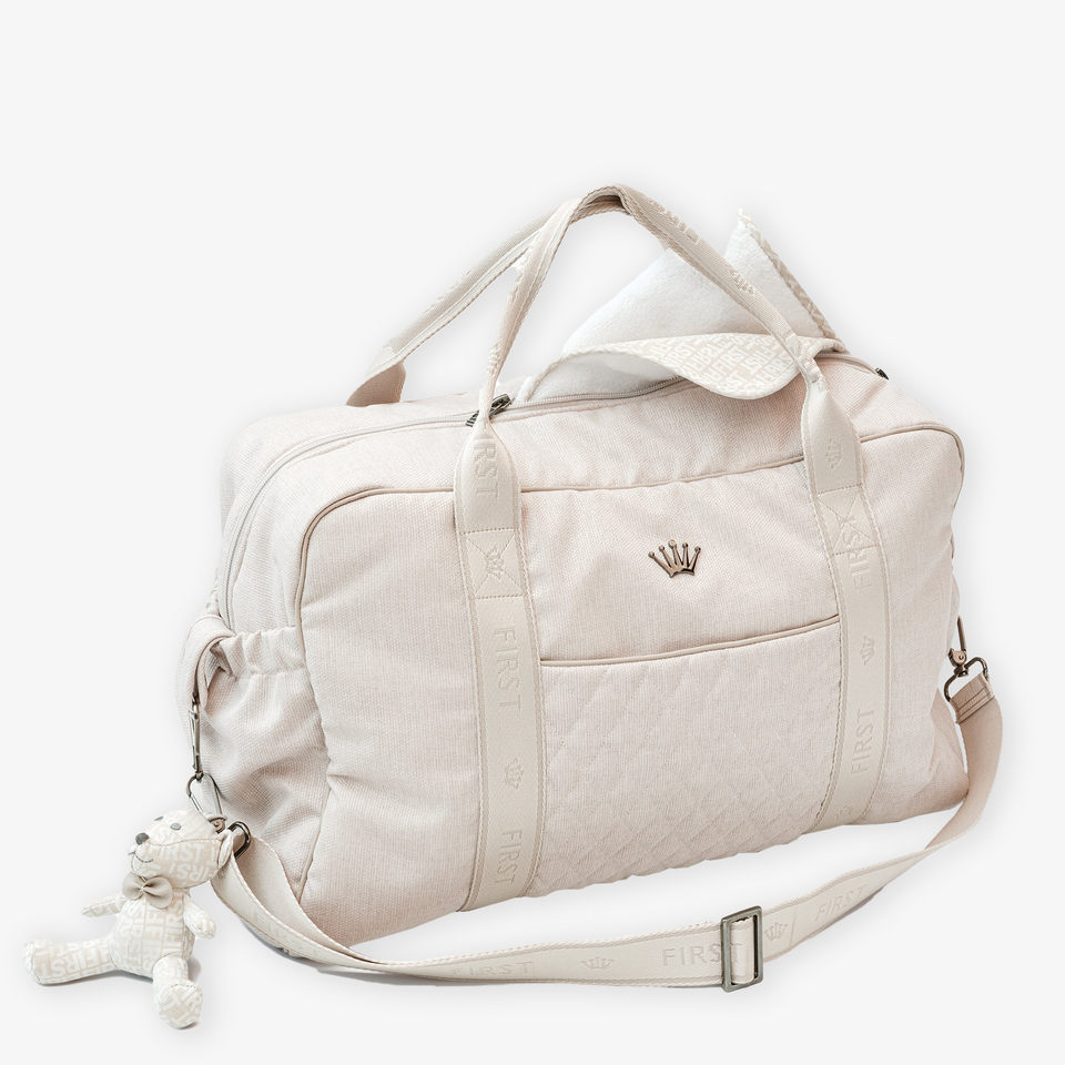 First Orly Baby Unisex Diaper bag Beige